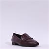 Paul Green Pointed Toe Penny Loafer - Wine Leather